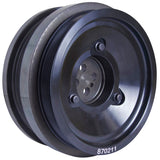 Fluidampr Ford PowerStroke 6.0L Dual Alternator Steel Externally Balanced Damper by Fluidampr FDR870211
