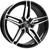Enkei Wheels Victory 18" 5x114.3 Black Machined by Enkei 532-880-6540BKM
