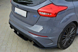 CENTRAL REAR SPLITTER FORD FOCUS RS MK3 by FORD FO-FO-3-RS-RD1G