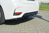 CENTRAL REAR SPLITTER LEXUS CT MK1 FACELIFT (WITH VERTICAL BARS) by LEXUS LE-CT-1F-H-RD1+RD2G