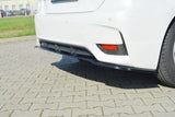 CENTRAL REAR SPLITTER LEXUS CT MK1 FACELIFT (WITHOUT VERTICAL BARS) by LEXUS LE-CT-1F-H-RD1G