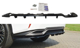 CENTRAL REAR SPLITTER LEXUS RX MK4 H (WITH VERTICAL BARS) by LEXUS LE-RX-4-H-RD1+RD2G