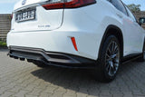 CENTRAL REAR SPLITTER LEXUS RX MK4 H (WITH VERTICAL BARS) by LEXUS LE-RX-4-H-RD1+RD2G