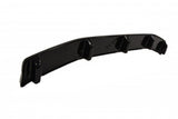 CENTRAL REAR SPLITTER MAZDA 3 MK2 MPS (WITH VERTICAL BARS) by MAZDA MA-3-2-MPS-RD1+RD2G
