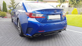 CENTRAL REAR SPLITTER (WITHOUT VERTICAL BARS) LEXUS RC by LEXUS LE-RC-1-RD1G