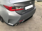 CENTRAL REAR SPLITTER (WITHOUT VERTICAL BARS) LEXUS RC by LEXUS LE-RC-1-RD1G