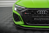 Maxton Design Carbon Fiber Front Splitter Audi RS3 8Y by Maxton Design CF-AU-RS3-8Y-FD1-245-P