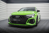 Maxton Design Carbon Fiber Front Splitter Audi RS3 8Y by Maxton Design CF-AU-RS3-8Y-FD1-245-P