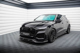 Maxton Design Carbon Fiber Front Splitter Audi RSQ8 MK1 by Maxton Design CF-AU-RSQ8-1-FD1+FD1R-245-P