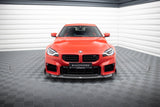 Maxton Design Carbon Fiber Front Splitter BMW M2 G87 by Maxton Design CF-BM-M2-G87-FD1-245-P