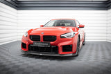 Maxton Design Carbon Fiber Front Splitter BMW M2 G87 by Maxton Design CF-BM-M2-G87-FD1-245-P
