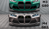 Maxton Design Carbon Fiber Front Splitter V.2 BMW M4 G82 / M3 G80 by Maxton Design CF-BM-4-G82-M-FD2-245-P