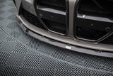 Maxton Design Carbon Fiber Front Splitter V.3 BMW M4 G82 / M3 G80 by Maxton Design CF-BM-4-G82-M-FD2-2-245-P