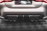 Maxton Design Carbon Fiber Rear Diffuser BMW M4 G82 / M3 G80 by Maxton Design CF-BM-4-G82-M-RS1-245-P