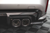 Maxton Design Carbon Fiber Rear Diffuser BMW M4 G82 / M3 G80 by Maxton Design CF-BM-4-G82-M-RS1-245-P
