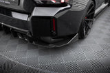 Maxton Design Carbon Fiber Rear Side Splitters BMW M2 G87 (Set For Valance) by Maxton Design CF-BM-M2-G87-RSD1-245-P