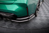 Maxton Design Carbon Fiber Rear Side Splitters BMW M3 G80 (Set For Diffuser Only) by Maxton Design CF-BM-3-G80-M-RSD1-245-P