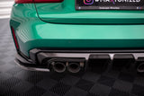 Maxton Design Carbon Fiber Rear Side Splitters BMW M3 G80 (Set For Diffuser Only) by Maxton Design CF-BM-3-G80-M-RSD1-245-P
