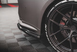 Maxton Design Carbon Fiber Rear Side Splitters BMW M4 G82 (Set For Diffuser Only) by Maxton Design CF-BM-4-G82-M-RSD1-245-P
