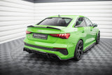 Maxton Design Carbon Fiber Rear Side Splitters V.2 Audi RS3 Sedan 8Y (Set For Valance) by Maxton Design CF-AU-RS3-8Y-RSD2-245-P