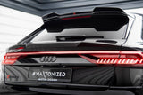 Maxton Design Carbon Fiber Tailgate Spoiler (Lower) Audi RSQ8 MK1 by Maxton Design CF-AU-RSQ8-1-H1-245-P