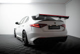 Maxton Design Carbon Spoiler + Led Alfa Romeo Giulia Quadrifoglio by Maxton Design CF-AL-GI-1-QV-INT-245-P+LED