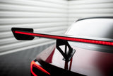Maxton Design Carbon Spoiler + Led Tesla Model 3 by Maxton Design CF-TE-MODEL3-1-245-P+LED