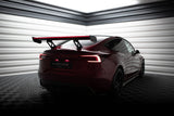 Maxton Design Carbon Spoiler + Led Tesla Model 3 by Maxton Design CF-TE-MODEL3-1-245-P+LED