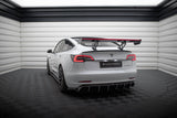 Maxton Design Carbon Spoiler + Led Tesla Model 3 by Maxton Design CF-TE-MODEL3-1-245-P+LED
