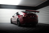 Maxton Design Carbon Spoiler + Led Tesla Model 3 by Maxton Design CF-TE-MODEL3-1-245-P+LED