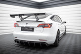 Maxton Design Carbon Spoiler Tesla Model 3 by Maxton Design CF-TE-MODEL3-1-WING5-245-P