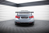 Maxton Design Carbon Spoiler With External Brackets Uprights BMW 4 F32 / 4 F32 M-Pack Coupe by Maxton Design CF-BM-4-F32-WING5-EXT-245-P