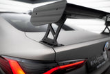 Maxton Design Carbon Spoiler With External Brackets Uprights BMW M4 G82 / M440I G22 / 4 M-Pack G22 by Maxton Design CF-BM-4-G82-M-WING5-EXT-245-P