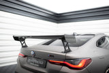 Maxton Design Carbon Spoiler With External Brackets Uprights BMW M4 G82 / M440I G22 / 4 M-Pack G22 by Maxton Design CF-BM-4-G82-M-WING5-EXT-245-P