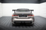Maxton Design Carbon Spoiler With External Brackets Uprights BMW M4 G82 / M440I G22 / 4 M-Pack G22 by Maxton Design CF-BM-4-G82-M-WING5-EXT-245-P