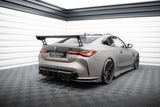 Maxton Design Carbon Spoiler With External Brackets Uprights BMW M4 G82 / M440I G22 / 4 M-Pack G22 by Maxton Design CF-BM-4-G82-M-WING5-EXT-245-P