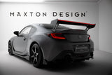 Carbon Spoiler With External Brackets Uprights + LED Toyota GR86 by TOYOTA CF-TO-GR86-1-WING5-EXT-245-P+LED