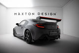 Carbon Spoiler With External Brackets Uprights + LED Toyota GR86 by TOYOTA CF-TO-GR86-1-WING5-EXT-245-P+LED