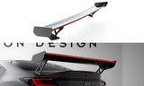 Carbon Spoiler With External Brackets Uprights + LED Toyota GR86 by TOYOTA CF-TO-GR86-1-WING5-EXT-245-P+LED