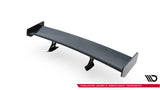 Maxton Design Carbon Spoiler With External Brackets Uprights + Led Toyota Supra Mk5 by Maxton Design CF-TO-SU-5-WING5-EXT-245-P+LED