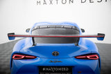 Maxton Design Carbon Spoiler With External Brackets Uprights + Led Toyota Supra Mk5 by Maxton Design CF-TO-SU-5-WING5-EXT-245-P+LED