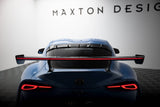 Maxton Design Carbon Spoiler With External Brackets Uprights + Led Toyota Supra Mk5 by Maxton Design CF-TO-SU-5-WING5-EXT-245-P+LED