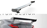 Carbon Spoiler With External Brackets Uprights Toyota GR86 by TOYOTA CF-TO-GR86-1-WING5-EXT-245-P