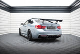 Maxton Design Carbon Spoiler With Internal Brackets Uprights BMW 4 F32 / 4 F32 M-Pack  Coupe by Maxton Design CF-BM-4-F32-WING5-INT-245-P