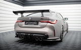 Maxton Design Carbon Spoiler With Internal Brackets Uprights BMW M4 G82 / M440I G22 / 4 M-Pack G22 by Maxton Design CF-BM-4-G82-M-WING5-INT-245-P