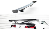 Carbon Spoiler With Internal Brackets Uprights Chevrolet Corvette Stingray / Grand Sport C7 by CHEVROLET CF-CH-CO-C7-WING5-INT-245-P