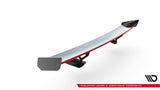 Carbon Spoiler With Internal Brackets Uprights + LED Chevrolet Corvette Stingray / Grand Sport C7 by CHEVROLET CF-CH-CO-C7-WING5-INT-245-P+LED