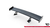 Carbon Spoiler With Internal Brackets Uprights + LED Chevrolet Corvette Stingray / Grand Sport C7 by CHEVROLET CF-CH-CO-C7-WING5-INT-245-P+LED