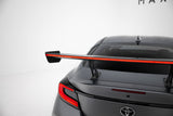 Carbon Spoiler With Internal Brackets Uprights + LED Toyota GR86 by TOYOTA CF-TO-GR86-1-WING5-INT-245-P-2+LED