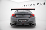Carbon Spoiler With Internal Brackets Uprights + LED Toyota GR86 by TOYOTA CF-TO-GR86-1-WING5-INT-245-P-2+LED